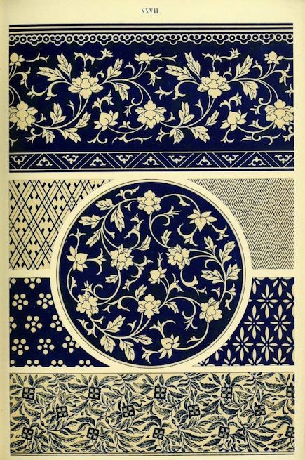 Examples of Chinese Ornament (1867) | The Public Domain Review Chinese Ornament, Chinese Wallpaper, Chinese Pattern, Antique Wallpaper, Illustration Botanique, Floral Ornament, 카드 디자인, Chinese Design, South Kensington