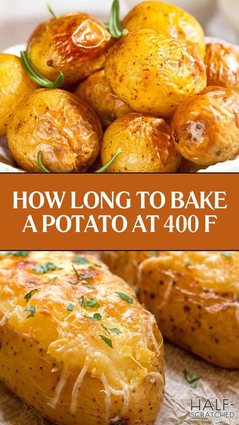 How Long to Bake a Potato at 400 F How Long To Cook Large Baked Potatoes, Whole Potatoes In Oven, Fast Baked Potatoes In The Oven, How Long To Bake A Potato In The Oven, How To Make A Baked Potato In The Oven, How To Bake A Potato In The Oven In Foil, How To Cook Baked Potatoes In The Oven, Perfect Baked Potatoes In The Oven, How Long To Bake Potatoes In Oven