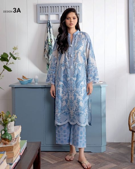 "Brand Name SOBIA NAZIR Collection BASICS UnStitch (2PCS) Fabric/Variety LAWN Suits/Pieces In A Catalouge 12 Set Retail /Average Retail 4,750/- Suit Set Retail Price 57,000 Expected Delivery/Launching Date 5th July"". +923314747413 +971554747413 WhatsApp Group https://chat.whatsapp.com/CfQPzYYgd7tEIc2xetIdfD Instagram https://www.instagram.com/lessforbrandspk/ Facebook https://www.facebook.com/lessforbrandspk Website https://lessforbrands.com Email info@lessforbrands.com #pakistanifa... Sobia Nazir, Pakistani Clothes Online, Organza Sleeves, Ladies Clothing, Pakistani Dress Design, Printed Trousers, Shalwar Kameez, Suit Fabric, Modest Fashion Outfits