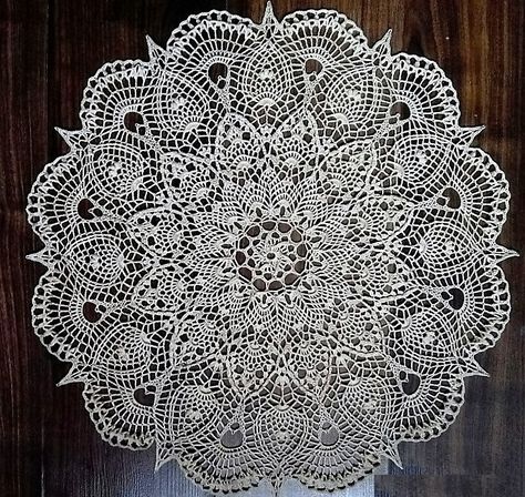 Ravelry: Olga by Galyna Borysova Textured Crochet, Crochet Doily, Needle Work, Crochet Doilies, Doilies, Ravelry, Needlework, Instant Download, Knitting