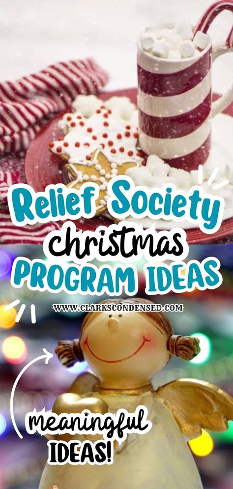 Explore creative Relief Society Christmas program ideas that will inspire and uplift your congregation. These unique ideas include themed activities, meaningful service projects, and festive gatherings that will help foster community and celebrate the season of giving. Inexpensive Relief Society Christmas Gifts, Relief Society Christmas Dinner Ideas, Relief Society Christmas Lesson, Relief Society Christmas Activities, Relief Society Christmas Activity, Ward Christmas Party Ideas Lds, Relief Society Activities Ideas, Christmas Program Ideas, Relief Society Christmas Dinner