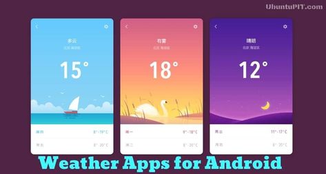 To stay prepared for the next severe weather conditions, you should always learn about the weather updates. For that, you can try a weather app for Android. Application Ui Design, Module Design, Best Ui Design, Mobile Application Design, Weather App, Gui Design, Web Page Design, Mobile Ui Design, 카드 디자인