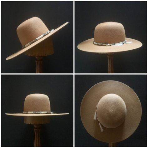 Fur Felts — Óptimo Hatworks | Custom Hats | Beaver Rabbit Panama Straw | Hat Cleaning Repair Blocking Restoration | Bisbee Arizona School Hats, Summer Hat Style, Hat Cleaning, Charlie 1 Horse Hat, Cowboy Hat Styles, Bisbee Arizona, Rabbit Colors, Handmade Knife, Mens Hats