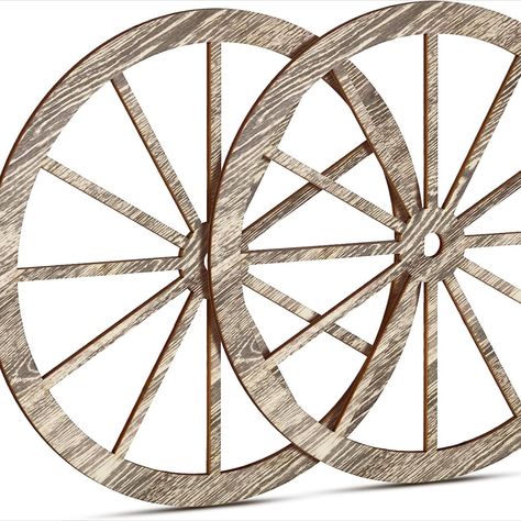 western western decor wagon wheel home decor Western Cowboy Party, Cowboy Party Decorations, Western Living Room Decor, Wagon Wheel Decor, Wooden Wagon Wheels, Wood Cart, Western Wall Decor, Wooden Wagon, Barn Wood Projects