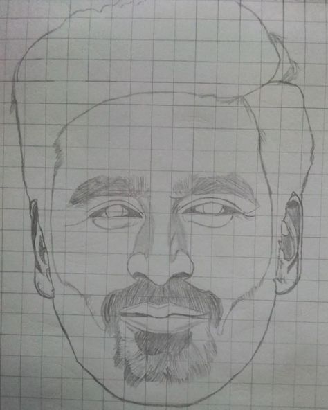 Grid drawing of Dhanush #grid #griddrawing #drawing #art #portraitsketchonly Dhanush Drawing, Grid Drawing, Instagram Grid, Portrait Sketches, Drawing Art, Drawings, On Instagram, Quick Saves, Instagram