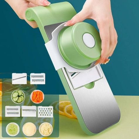 Simplify Your Meal Prep And Slice Your Veggies 3x Faster Tired of spending too much time and effort preparing your vegetables? Discover a new level of efficiency in the kitchen with our versatile Vegetable Cutter. Say goodbye to tedious chopping and hello to perfectly sliced and diced veggies in no time! Introducing ChefCutz™ Multi-Functional Vegetable Cutter, the ultimate tool for home chefs and cooking enthusiasts. Its innovative design and versatile functionality make it a must-have for anyon Potato Slicer, Shredded Potatoes, Mandolin Slicer, Potato Peeler, Vegetable Chopper, Vegetable Slicer, Food Chopper, Mandolin, Kitchen Tools