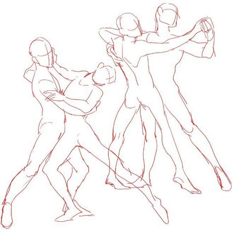 Dancing Drawing, Dancing Poses, Dancing Pose, Couple Poses Drawing, Dancing Drawings, Dancing Couple, People Poses, Poses References, Figure Drawing Reference