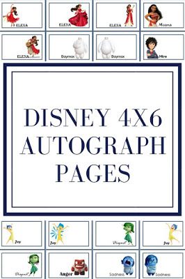 Disney Autograph Pages, Disney Autograph Ideas, Autograph Ideas, Disney Autograph, Disney Activities, Autograph Book Disney, Autograph Book, Disney Printables, Disney World Vacation Planning