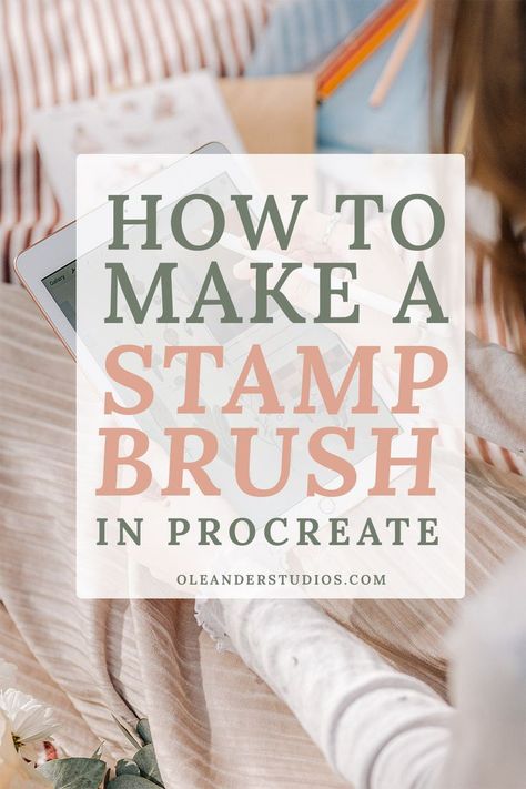 how to make a stamp brush in procreate with a woman using her drawing tablet How To Make A Stamp Brush In Procreate, How To Create A Brush In Procreate, How To Create Brushes In Procreate, Stamp Brush Procreate, Free Procreate Stamp Brushes, Procreate Stamp Brushes, Free Procreate Stamps, How To Make Procreate Brushes, Procreate Stamps