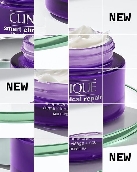 Can you piece together what’s new for Smart? 🧩 Check back in a few to meet the new hero of your de-aging routine. #NewFromTheCliniqueLab #DermTested #SafeForSensitiveSkin #skincare #antiagingskincare Spf Cream, Mood Design, Clinique Smart, Product Ingredients, Cosmetic Design, Anti Wrinkle Cream, Design Board, Wrinkle Cream, September 1