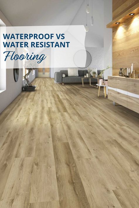 Best Waterproof Flooring, Most Durable Flooring, Vinyl Wood Flooring, Hardwood Floors In Kitchen, Water Resistant Flooring, Flagstone Flooring, How To Waterproof Wood, New Flooring, Durable Flooring