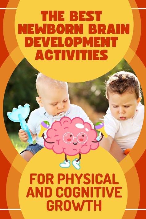 As a new parent, you may be wondering how you can help stimulate your newborn's brain development. While there are many expensive toys and gadgets on the market that claim to do just that, there are actually a number of simple activities that you can do at home to encourage cognitive development in your baby and help your baby reach developmental milestones. Newborn Brain Development Activities, Newborn Stimulation, Brain Development Activities, Newborn Play, Expensive Toys, 1 Year Baby, Age Appropriate Toys, Simple Activities, Newborn Baby Tips