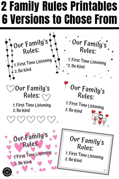 The Only 2 Family Rules You Need That Will Make You a Better Parent School Readiness Activities, Organize Tips, Peaceful Family, Teaching Kindness, Kindness Activities, Parenting Resources, Healthy And Fit, Parenting Techniques, Family Rules