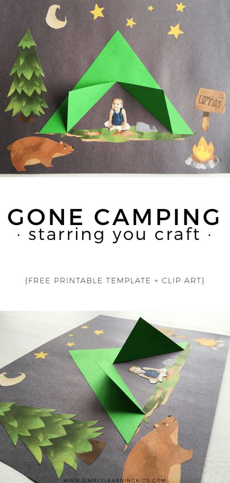 Camping Craft, Tent Craft, Camping Crafts For Kids, Summer Art Projects, Camp Camp, Camping Theme, Camping Crafts, Camping Tent, Camping Art