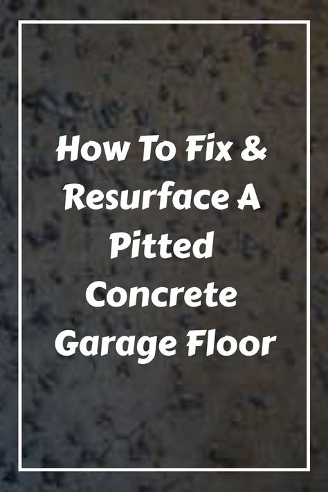 Ensure your garage flooring is in top condition before upgrading by addressing any existing issues such as concrete cracks, pitting, or spalling. Learn more about the three common types of damage that may need to be fixed or repaired for a successful garage floor upgrade project. Garage Floor Resurfacing, Fix Cracked Concrete, Concrete Garage Floor, Concrete Floor Repair, Concrete Cracks, Repair Cracked Concrete, Concrete Repair Products, Concrete Floor Coatings, Broken Concrete