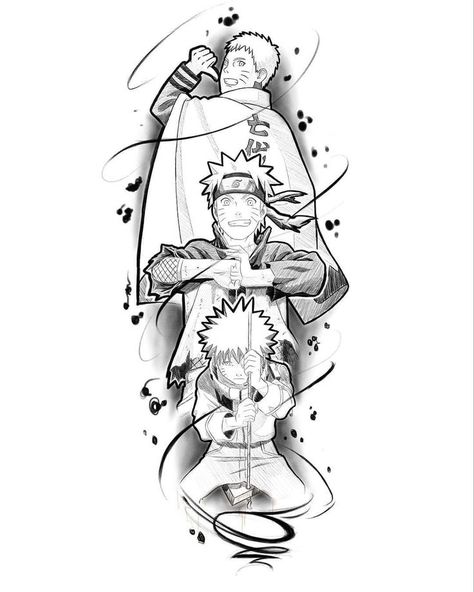 Pin by ★ 𝕷𝖎́𝖉𝖎𝖆 𝕾𝖎𝖑𝖛𝖆 ★ on Anime | Naruto tattoo, Anime tattoos, Cartoon tattoos Naruto Sketch Tattoo, Naruto Tattoo Sketch, Naruto Tattoo Design, Naruto Tattoo Ideas, Tato Maori, Avatar Tattoo, Manga Tattoo, Naruto Sketch Drawing, Naruto Tattoo