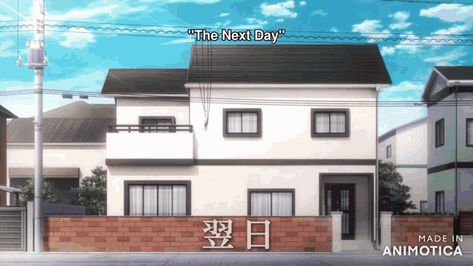 Anime House Exterior, Anime Houses, Japanese Modern House, Hori San, Anime House, Background Anime, Interior Architecture Drawing, Anime Backgrounds, Japanese House