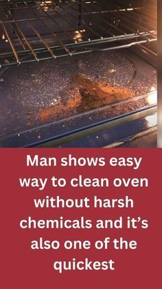 Easy Way To Clean Oven, Oven Cleaning Hacks, Deep Cleaning Hacks, Self Cleaning Ovens, Baking Soda Vinegar, Oven Cleaner, Clean Microwave, Easy Oven, Household Cleaning Tips