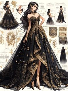 Wedding Outfits Ideas, Dreamy Gowns, Gaun Fashion, Old Fashion Dresses, Fashion Drawing Dresses, Fantasy Dresses, Floral Bodycon, High Design, Vintage Aesthetics