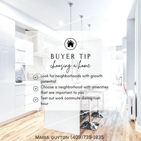 Buyer Tips Real Estate, Real Estate Marketing Quotes, Real Estate Marketing Strategy, Buying First Home, Real Estate Fun, Real Estate Infographic, Realtor Social Media, Real Estate Agent Marketing, Real Estate Advertising