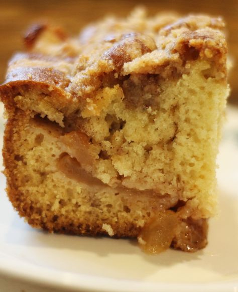 Apple Pie Cake! Say what? Yep, Apple Pie Cake is exactly that using apple pie filling in a cake. I had one jar left of homemade apple pie... Apple Filling Cake Recipe, Recipes Made With Apple Pie Filling, Apple Cake Using Apple Pie Filling, Apple Pie Cake Filling, Cake With Canned Apples, 1 Can Apple Pie Filling Recipes, Cake Using Apple Pie Filling, Cake Mix Apple Pie Filling Muffins, Canned Apple Cake Recipe