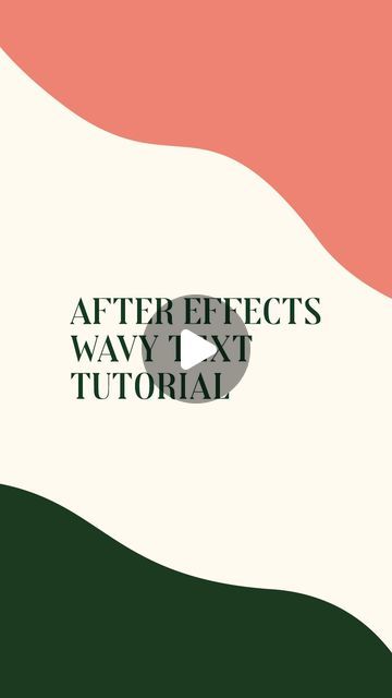 Wavy text tutorial! text image Text Tutorial, Text Animation, Let Me Know, What You Think, Thinking Of You, Marketing, Let It Be, Instagram