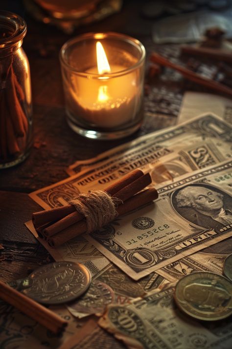 Cinnamon's sweet scent is more than just a delight for your senses. It's a powerful tool for attracting money and success. Learn these simple spells to unlock the magic of cinnamon for financial abundance. #CinnamonSpells #MoneyMagic #Success Money Witchcraft, Abundance Aesthetic, Spells For Money, Abundance Images, Abundance Of Money, Simple Spells, Powerful Money Spells, Attracting Money, Money And Success