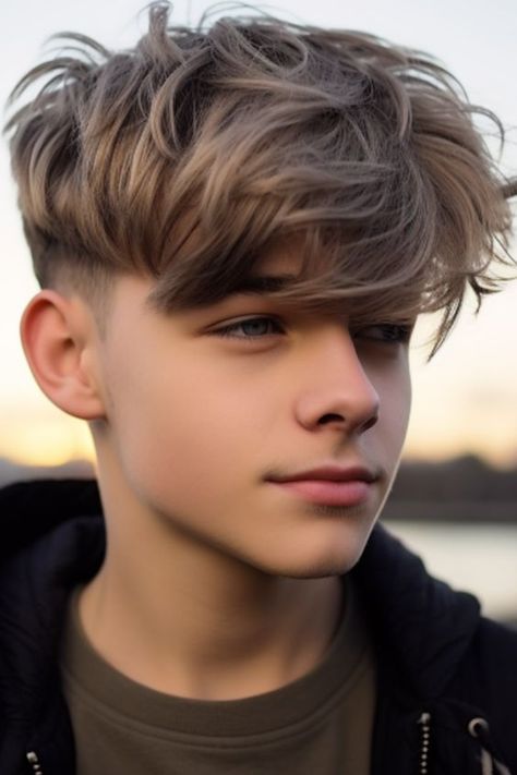 Corte Channel, Boys Haircuts Long Hair, Teen Boy Haircut, Boy Haircuts Short, Cool Boys Haircuts, Boy Haircuts Long, Low Fade Haircut