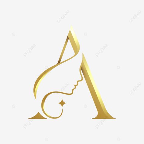 As Logo Design Letters, Letter A Logo Design Ideas, A Font Logo, A Logo Design Letter, Female Logo Design, Logo For Beauty Salon, A Beauty Logo, Beauty Spa Logo, Serif Logo Design