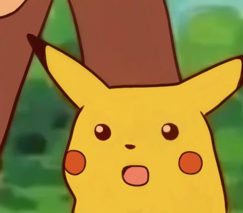 shocked pikachu meme Shocked Pikachu, Pikachu Meme, Pikachu