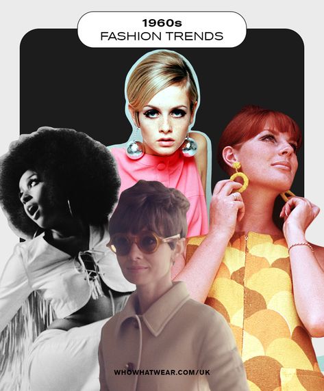 1960s Fashion: 33 Game-Changing Trends We Still Wear Today | Who What Wear UK 1960 Womens Fashion, Beatnik Style 1960s, 60s Fits, 60’s Outfits, 60s Fashion Icons, Mid Century Modern Fashion, Mod Outfits, Late 60s Fashion, 60s Fashion Trends