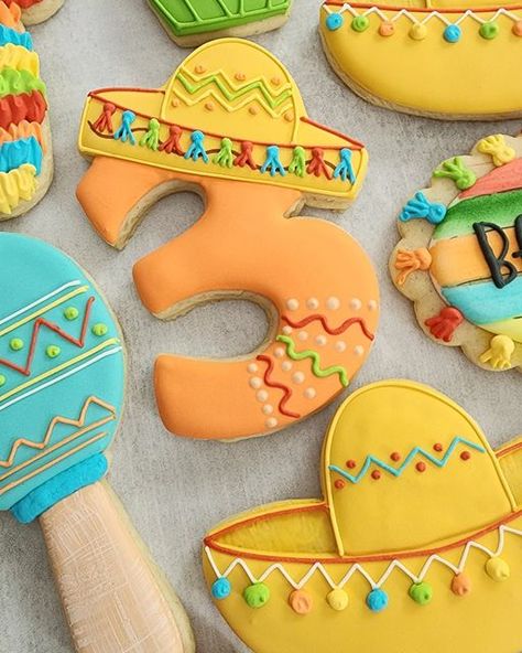 Three Esta Birthday Party Cupcakes, First Fiesta Birthday Cookies, Three-esta Shirt, Three Esta Birthday Cookies, Three Esta Cookies Decorated, 3rd Birthday Fiesta Theme, Three Esta Birthday Party Favors, Three Fiesta Birthday, Three Esta Birthday Party Boy