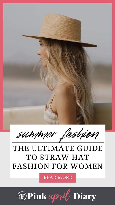 Summer is here and it's time to update your wardrobe with the latest of fashion trends 2023 style. If you're looking for an accessory that's both stylish and practical, look no further than straw hat fashion. My latest blog post showcases the best straw sun hats for women. From beach trips to brunch dates, these hat designs will keep you looking chic and protected from the sun's harmful rays. Click the link to read more about these summer outfit accessories today! Straw Hats Outfit, Weekend Getaway Outfits, Hats For Summer, Chic Travel Outfit, Summer Outfit Accessories, Cute Beach Outfits, Summer Straw Hat, Straw Hat Beach, Summer Hats For Women