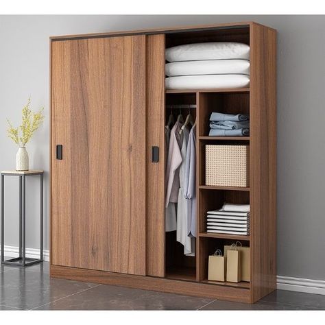 Cobord Works Bedroom, Almera Design Wooden, Almera Design, Scandinavian Wardrobe Design, Wooden Almirah Design Bedrooms, Wood Wardrobe Design, Scandinavian Wardrobe, Wardrobe Internal Design, Wooden Cupboard Design