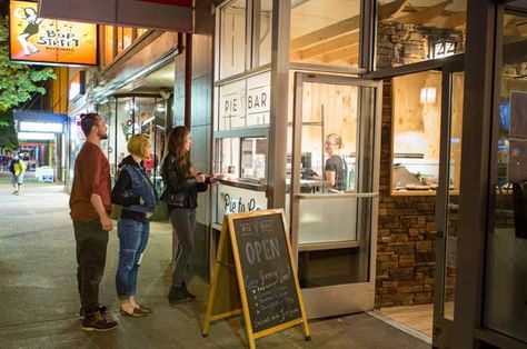 The walk-up window: bringing the best of Seattle cuisine to the masses. The Allure of the Restaurant Walk-Up Window Window In The Kitchen, Snack Shack, Window Bars, Restaurant Order, Taco Shop, Food Hub, Dog Bakery, West Seattle, Wine Food