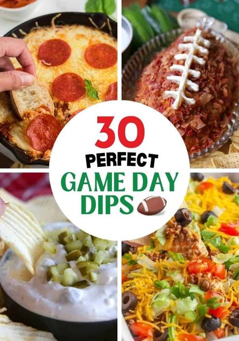 Winning Appetizers, Diy Football Party, Game Day Dips, Football Party Recipes, Football Game Food, Football Tailgate Food, Football Squares, Football Party Foods, Neutral Shower