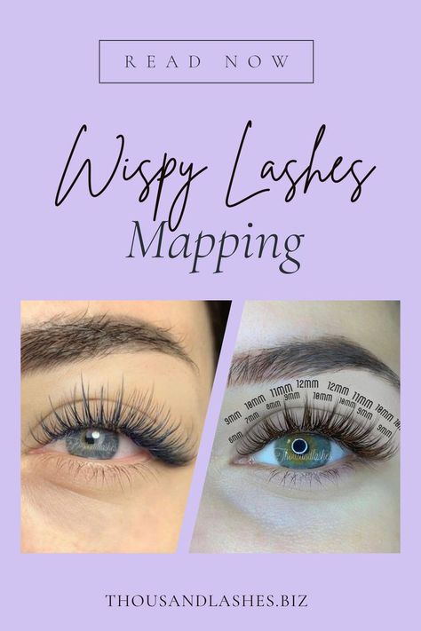 Wispy Eyelash Extension, Lash Mapping Styles, Lashes Mapping, Wispy Lash Mapping, Types Of Eyelash Extensions, Lashes Tips, Natural Fake Eyelashes, Making A Plan, Lash Mapping