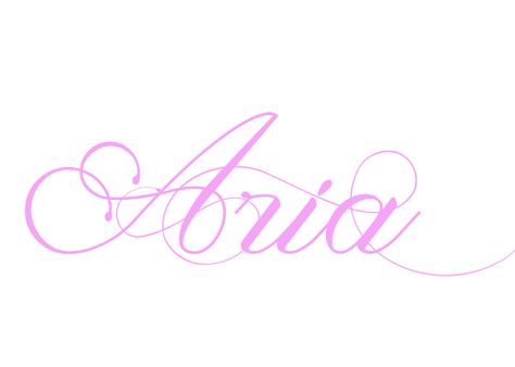 girl name, Aria- "Solo melody" Aria Name Wallpaper, Aria Name Tattoo, Aria Tattoo Name, Aria Tattoo Ideas, Mario Stencil, Aria Tattoo, Aria Name, 1st Grandchild, Symbol For Family Tattoo