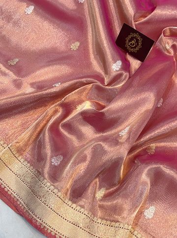 Banarasi Saree Designs Latest, Pure Tissue Silk Saree, Tissue Silk Saree Gold, Red Tissue Silk Saree, Tissue Banarasi Saree, Banarasi Tissue Silk Saree, Banaras Saree Blouse Designs Latest, Gold Banarasi Saree, Pink Saree Contrast Blouse