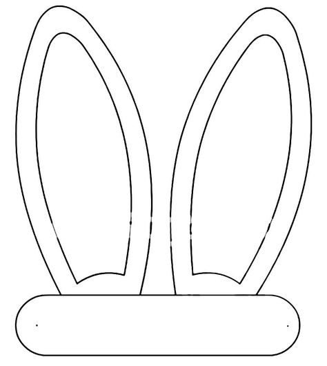 Molde de Orelhinha de Coelho da Páscoa Easter