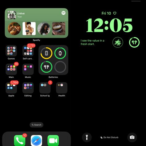 Simple Iphone Home Screen Layout, Phone Organization Home Screen Simple, Home Screen Layout Iphone Aesthetic Dark, Simple Iphone Layout Ideas, Simple Ipad Homescreen, Phone Themes Simple, Iphone Home Screen Layout Organized Simple, Iphone Simple Layout, Simple Home Screen Ideas