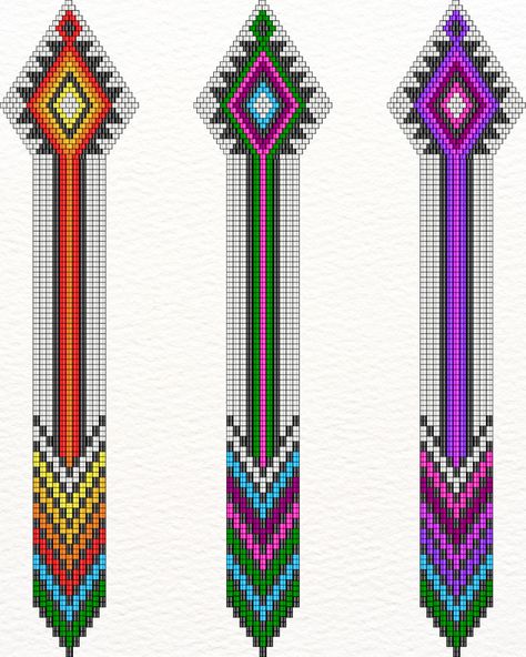 How to Make Native American-Style Long Beaded Earrings: Step-by-Step Tutorial - Style Zuri Beading Patterns Free Native American, Long Beaded Earrings, Native American Design, Beading Patterns Free, Thread Earrings, Beading Needles, Native American Beading, Native American Fashion, Bead Jewelry