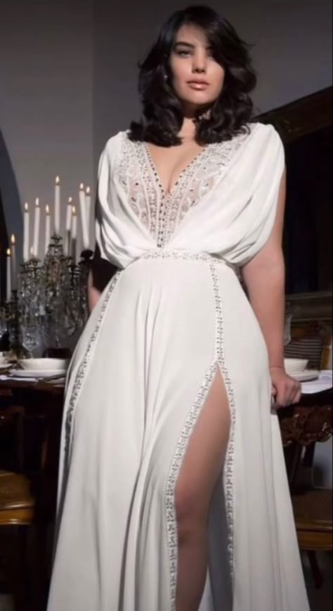 Chubby Wedding Dress, Plus Size Gala Dress Classy, Plus Wedding Dresses, Boho Vintage, فستان سهرة, Curvy Girl Outfits, Wedding Dresses Plus Size, Plus Size Wedding, Curvy Outfits