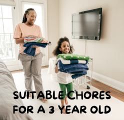 In this article, we go through the most age-appropriate tasks or chores for a 3 year old or a toddler of around the same age. List Of Chores, Age Appropriate Chores For Kids, Magnetic Chore Chart, Toddler Reward Chart, Summer Reading Challenge, Family Chore Charts, Self Help Skills, Team Organization, Age Appropriate Chores