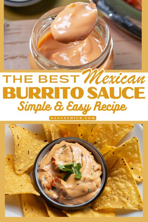 Burrito Sauce Recipe for a Creamy Mexican Touch Wet Burrito Sauce, Burrito Sauce Recipe, Burrito Sauce, Wet Burrito, Southwest Recipes, Mayo Dressing, Zesty Sauce, Dipping Sauces Recipes, Adobo Sauce