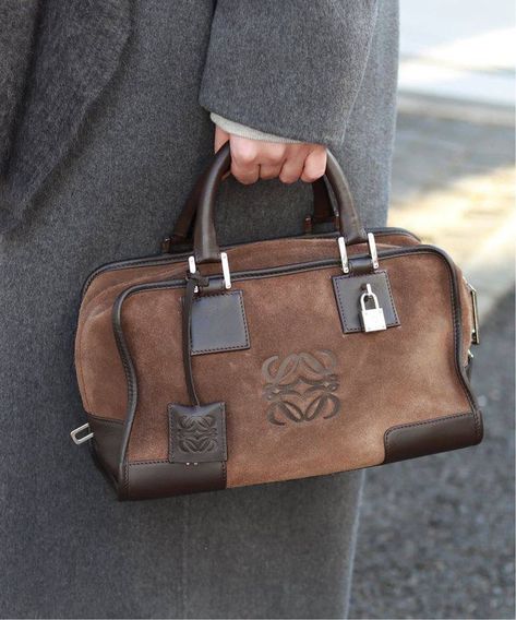 Loewe Amazona, Leather Goodies, Equestrian Chic, Girls Tote, Perfect Handbag, Loewe Bag, Winter Fits, Brown Bags, Coach Swagger Bag