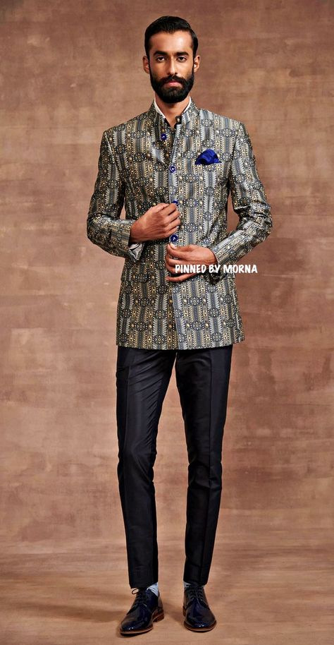 Raghavendra Rathore - India 🇮🇳 Raghvendra Rathore Menswear, Raghavendra Rathore Bandhgala, Raghavendra Rathore, India Dress, Mens Wear, Mens Formal, Business Formal, Indian Design, Mens Suits