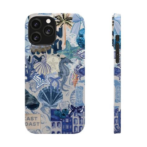 Dive into a tropical paradise with our Blue Beachy Coquette Collage Phone Case, Preppy Aesthetic Gifts, Cowgirl Cover, Blue Bow Cover, iPhone 15 14 13 12 11 Pro Max Plus Case, featuring dreamy ocean beach vibes that capture the essence of eternal summer. Perfect for those who like to carry a piece of the seaside with them, this case combines durability with a striking design to protect and personalize your device. Brighten up your device with premium cases from Case Waves. Specially designed for a stylish fit and stylish look, these cases are the best assistants for your phone. Here's why you'll love them: Material: 100% polycarbonate (shell), 100% TPU (lining) Compatibility: Compatible with iPhone 11, 12, 13, 14 and more; Check our available sizes. Rugged: Ready for daily drops and opsies Blue Iphone Case Aesthetic, Iphone Life Hacks, Collage Phone Case, Blue Cases, Cases Diy, Preppy Aesthetic, Blue Bow, Cute Cases, Ocean Themes