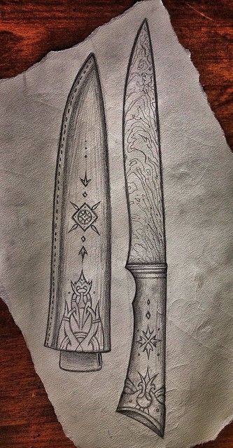 Cedarlore Forge, Animal Stencil Art, Viking Knife, Knife Template, Knife Drawing, Symbole Viking, Viking Armor, Woodworking Tools For Beginners, Military Decor