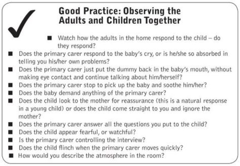 Child Protection Home Visit: Practical Guidance - Free Social Work Tools and Resources: SocialWorkersToolbox.com Cps Child Protective Services, Child Welfare Social Work, Case Management Social Work, Emergency Prepardness, Child Protective Services, Levels Of Understanding, Smart Parenting, Personal Safety, Case Management